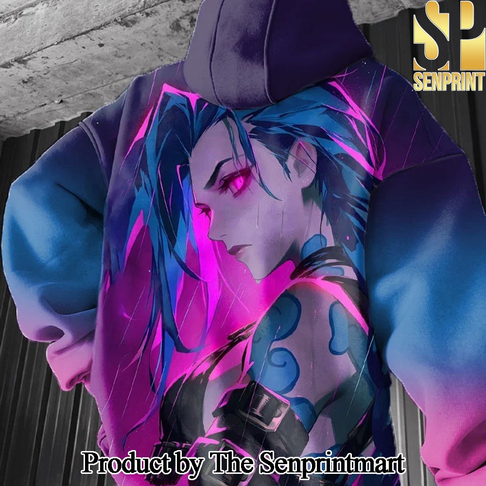 League of Legends Full Printed 3D Hooded Sweatshirt