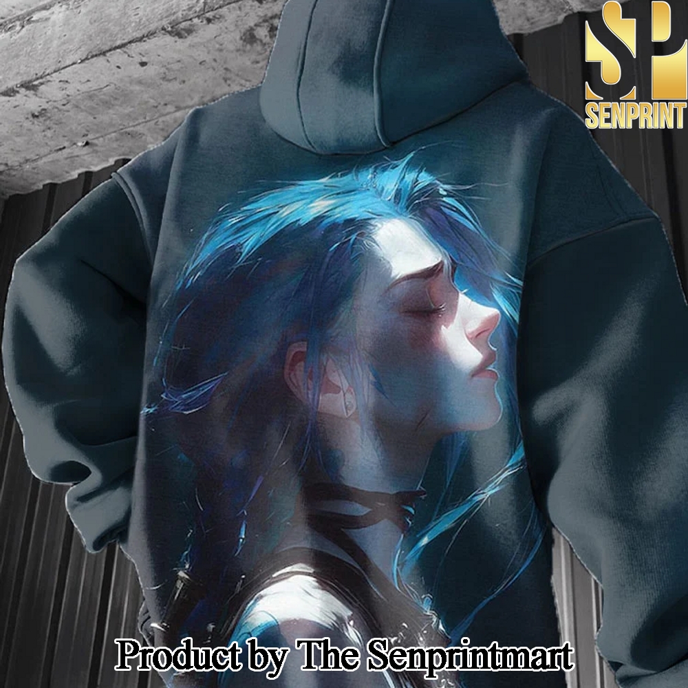 League of Legends Movie Full Print Unisex Hooded Sweatshirt