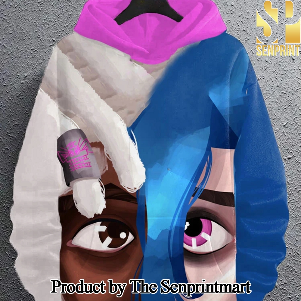 League of Legends Unique Full Print Hooded Sweatshirt