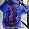 Movie Arcane All Over Printed Unisex Hooded Sweatshirt