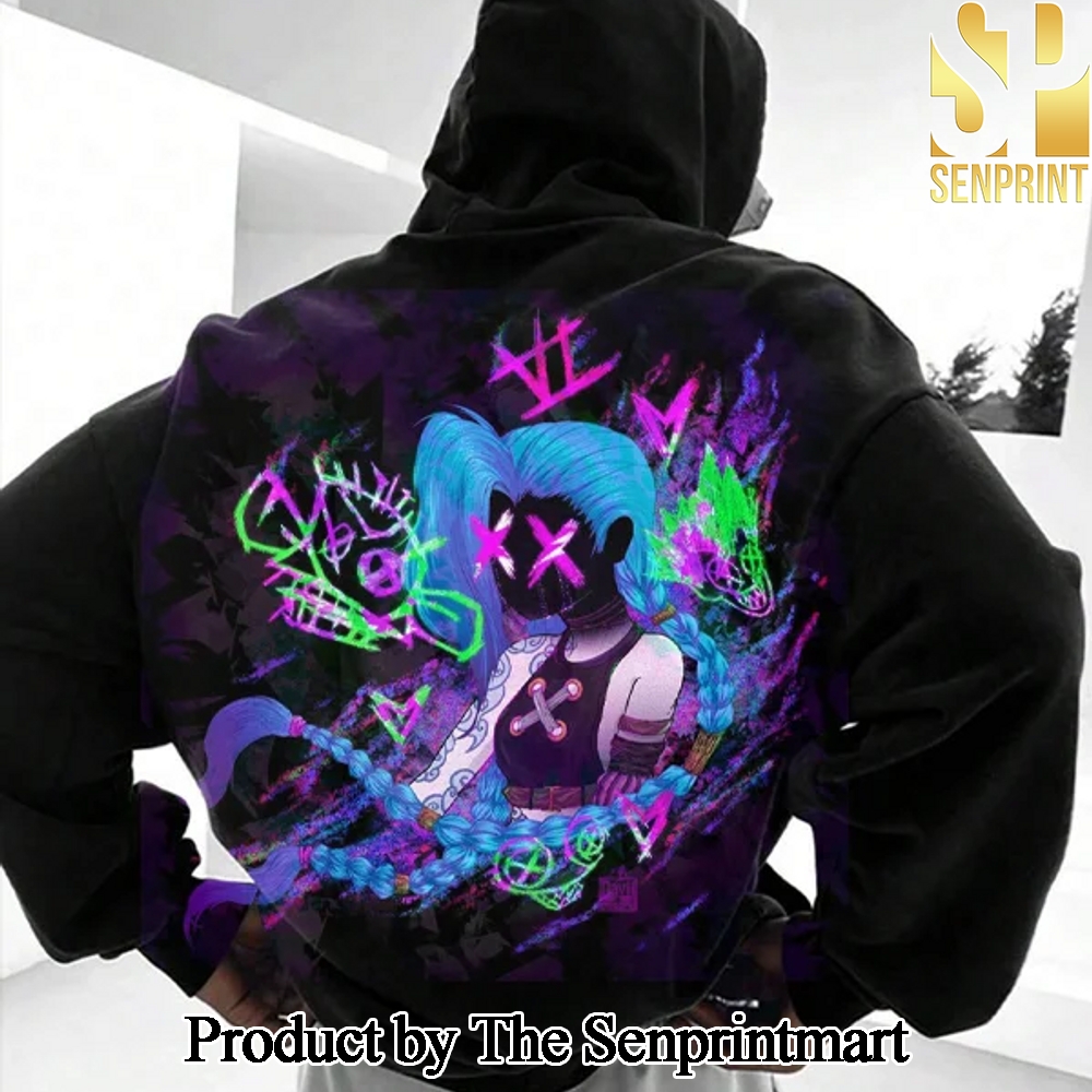 Movie Arcane Cool Version Full Print Hoodie