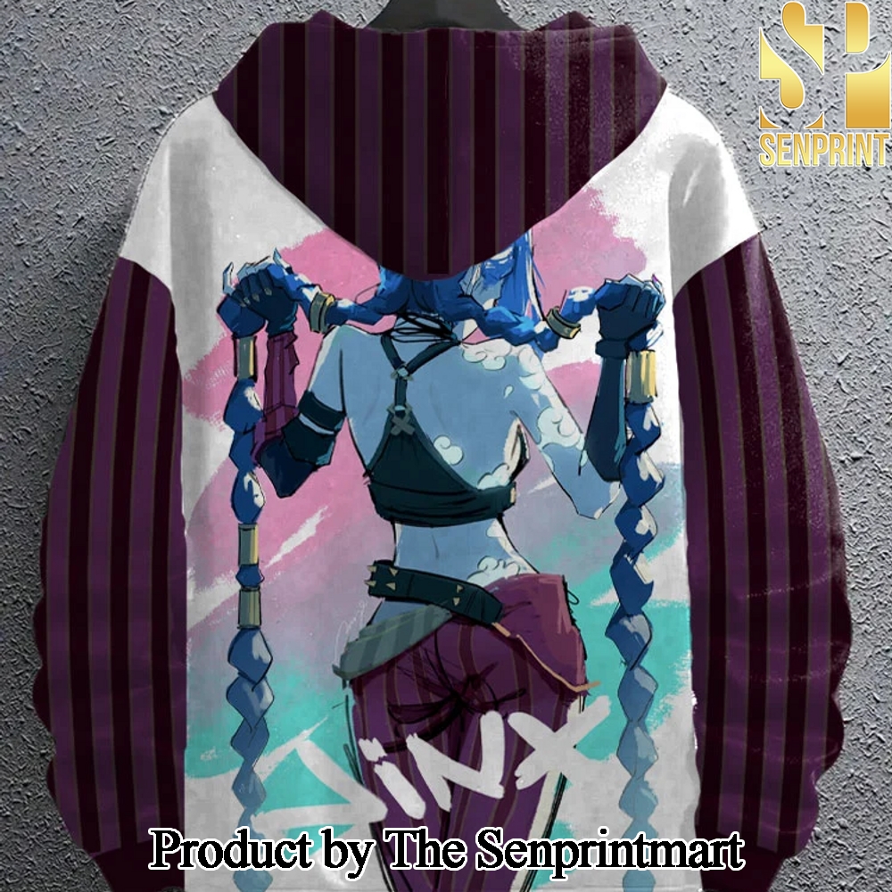 ‎Arcane League of Legends For Fan All Over Print Hooded Sweatshirt