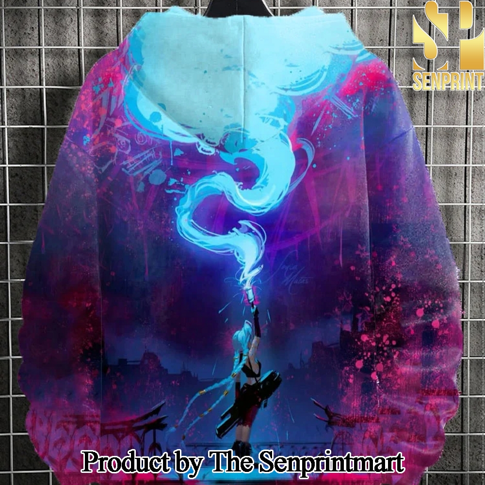 ‎Arcane League of Legends Gift Ideas 3D Hooded Sweatshirt