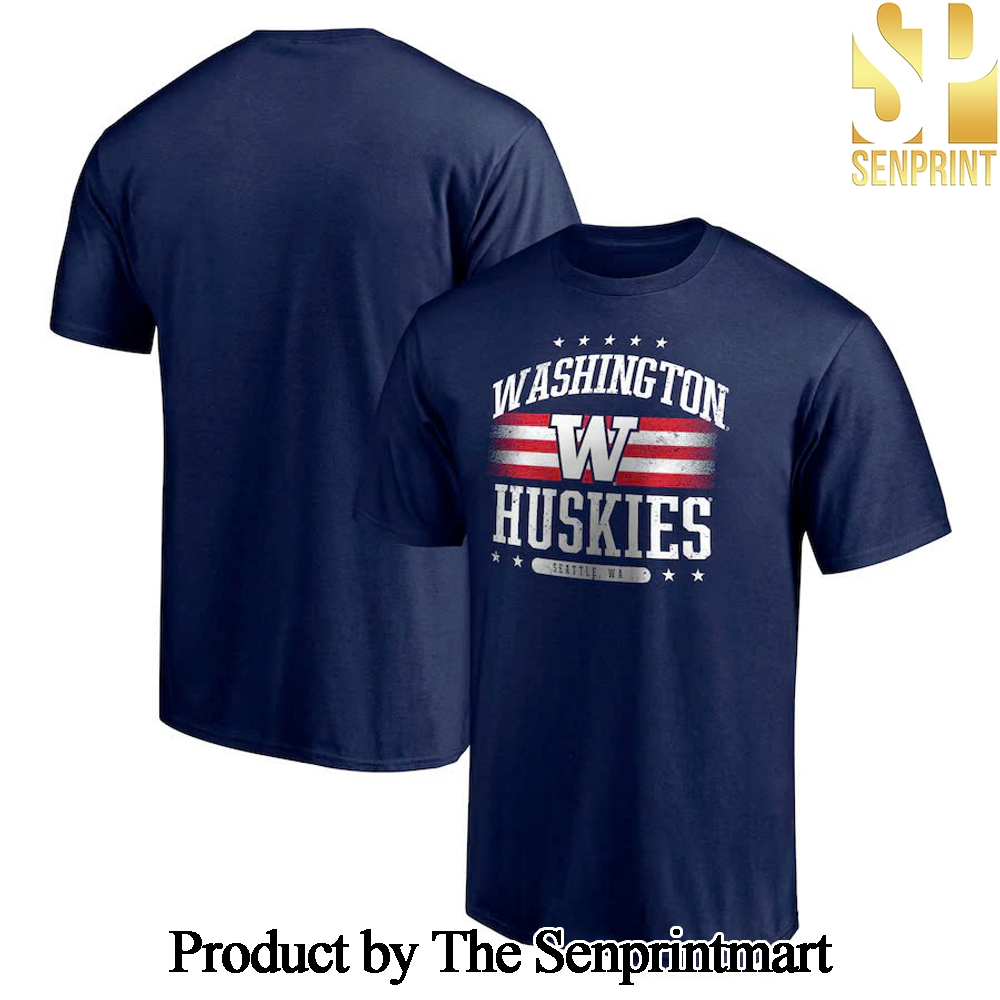 Washington Basketball Americana For Fans 3D Shirt