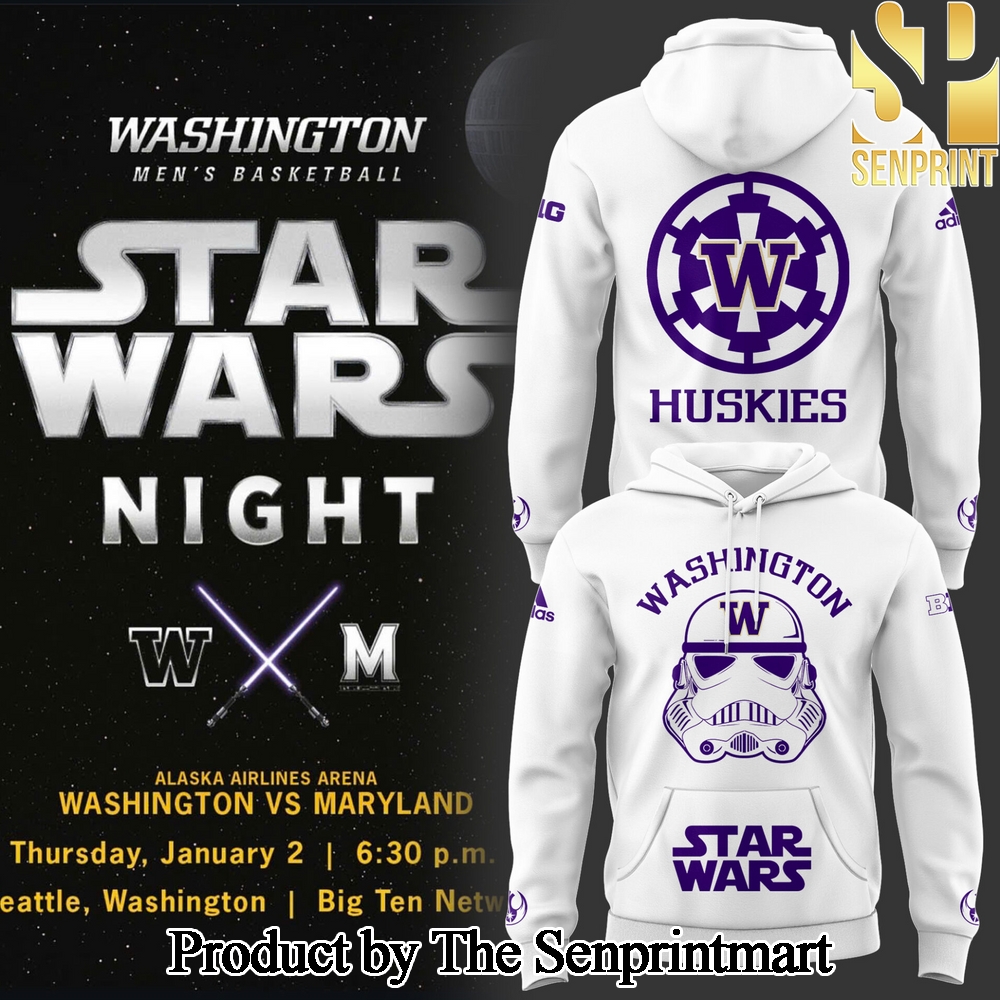 Washington Basketball x Stars Wars 2025 For Sport Fans All Over Print Shirt