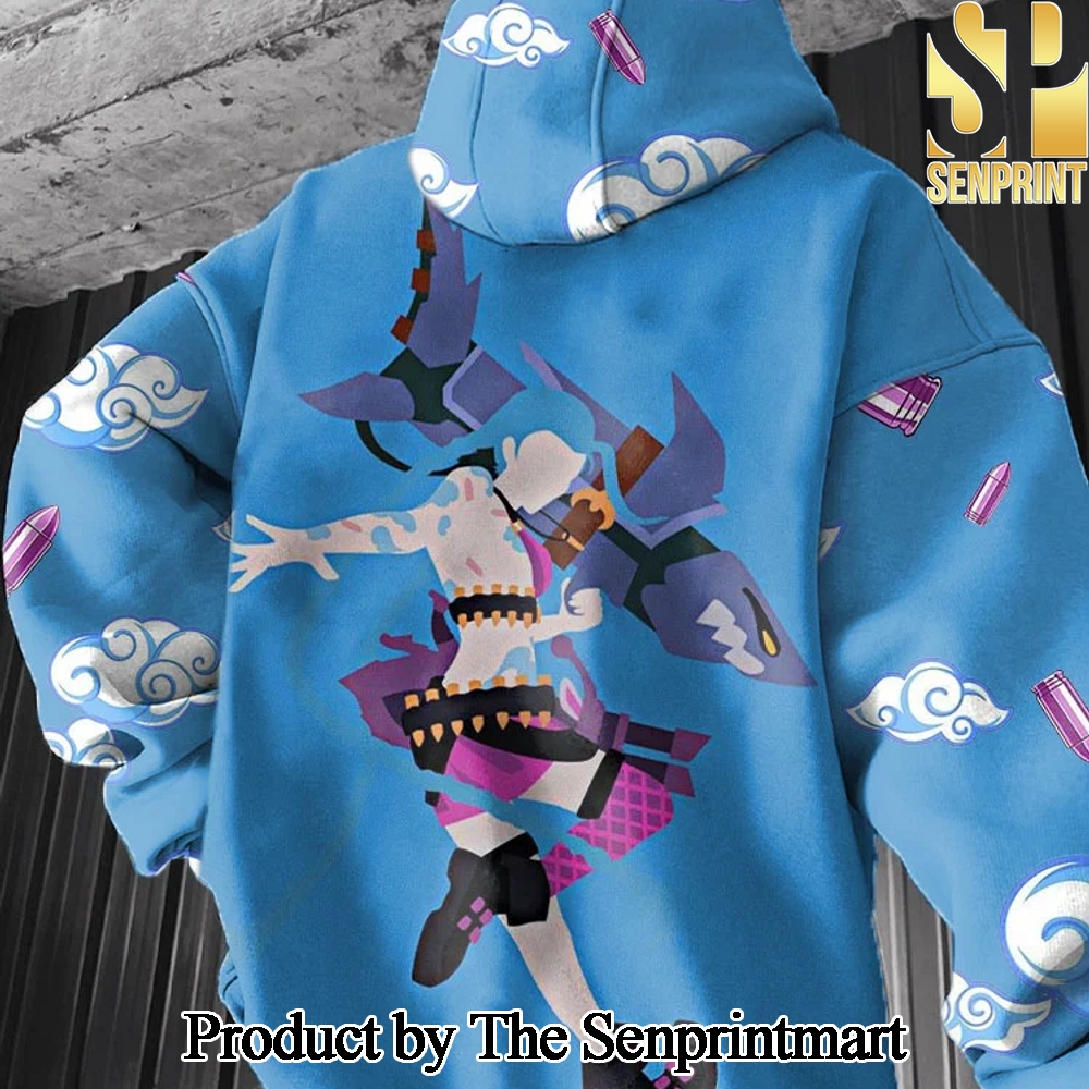 League of Legends Movie High Fashion Full Printing Hooded Sweatshirt