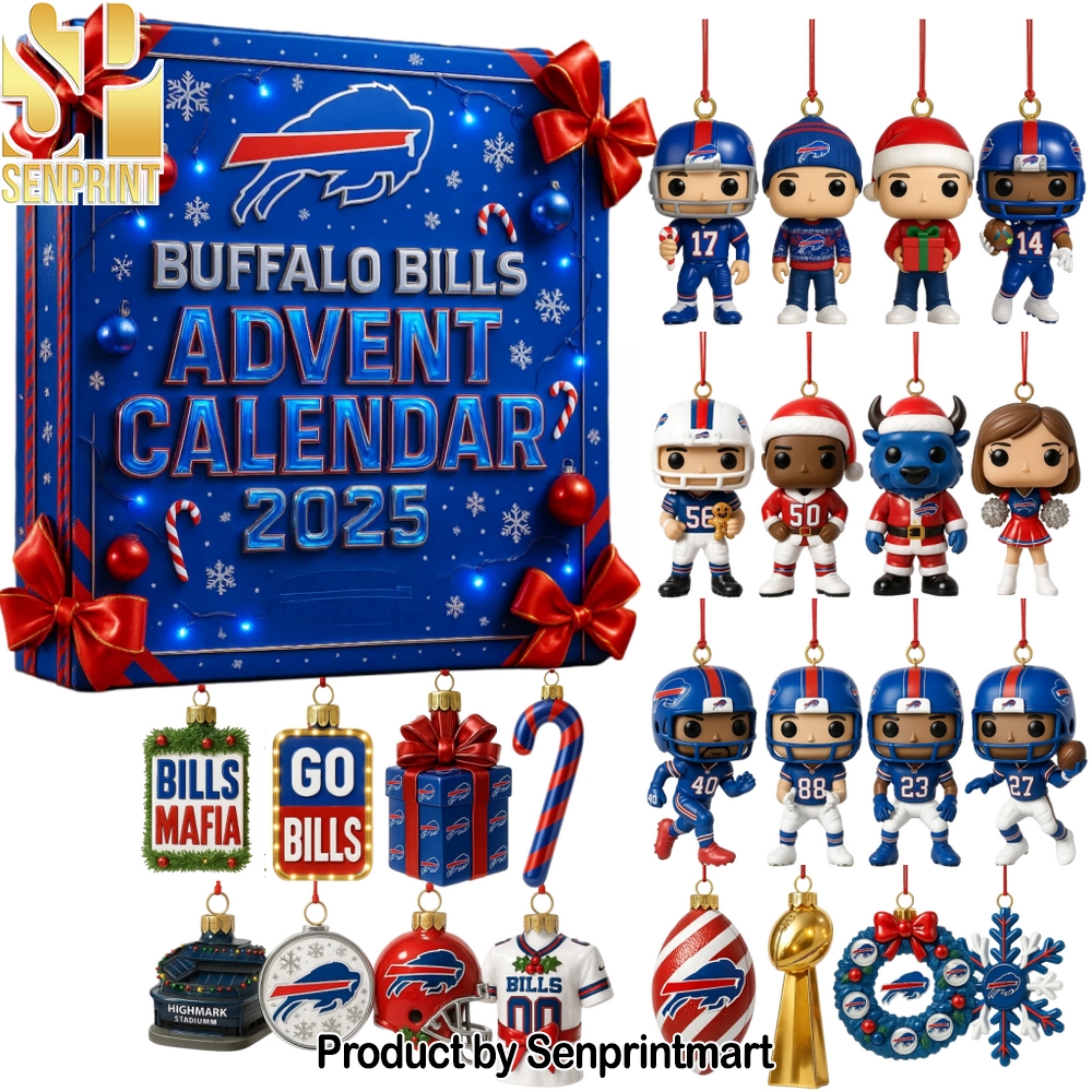 2025 Buffalo Bills 2025 Advent Calendar Box 2025