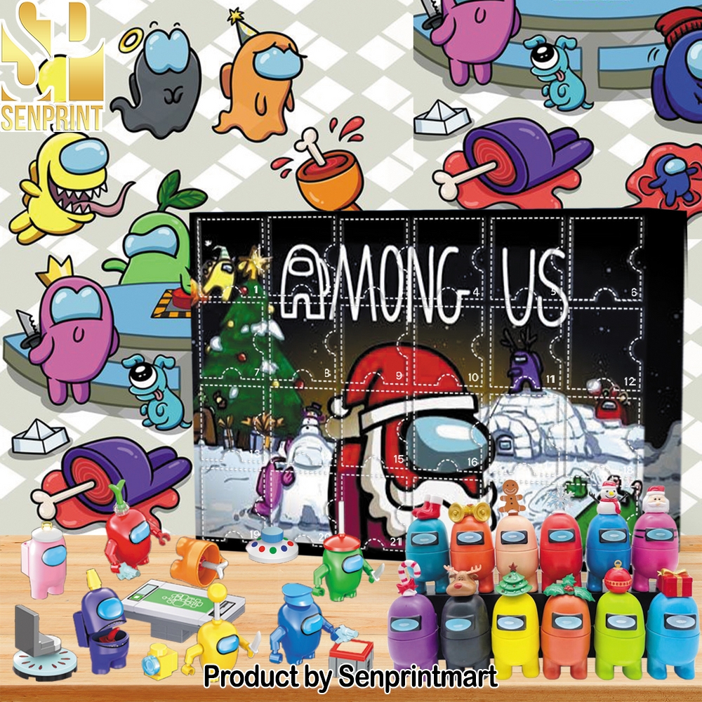 2025 Christmas AMONG US Festive Countdown Calendar 2025