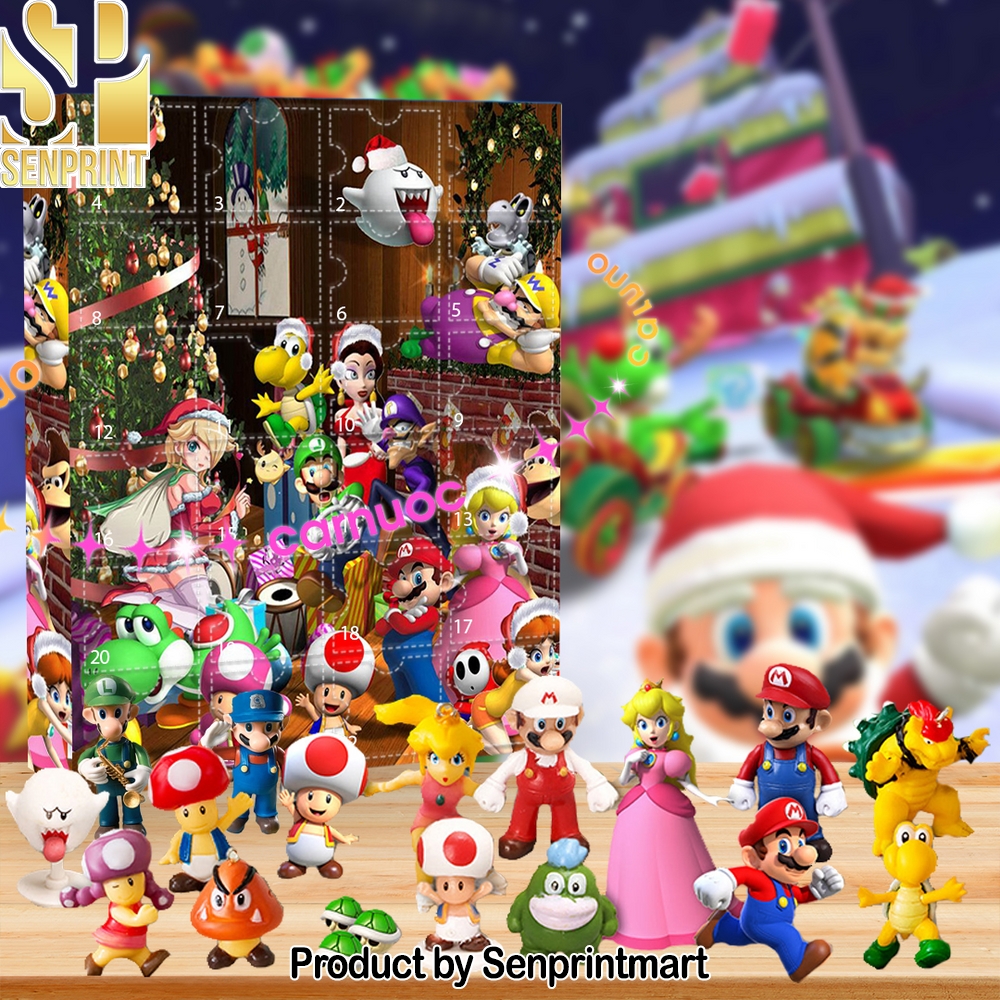 2025 Christmas Mario Countdown Gift Set 2025