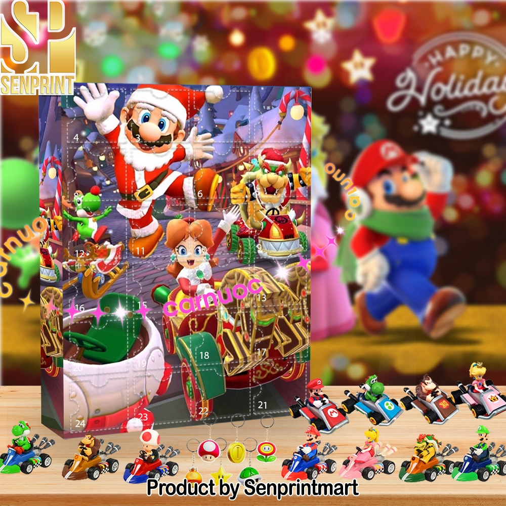 2025 Christmas Mario Kart Holiday Treasure Box 2025