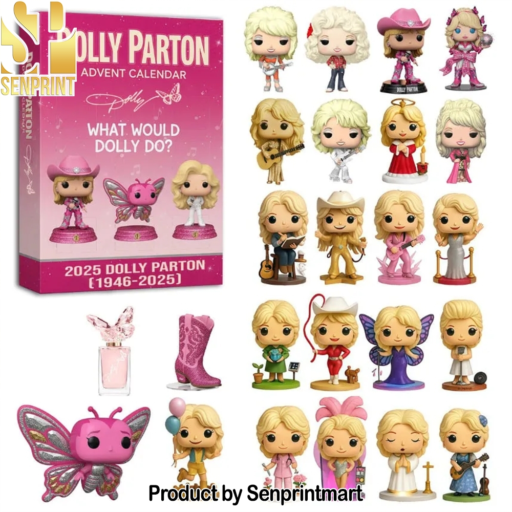 2025 Dolly Parton Collectible Gift Set For Fans Christmas Mystery Box 2025