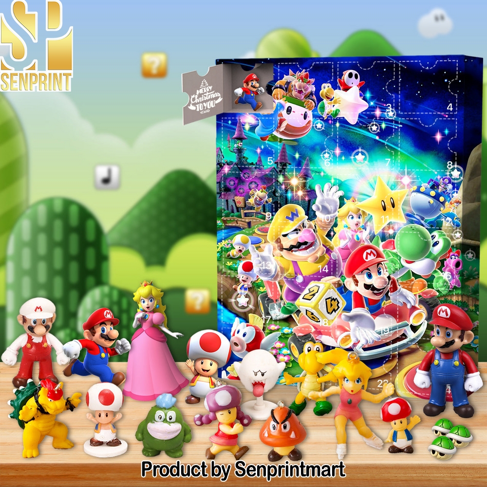 2025 Mario Countdown Gift Set 2025