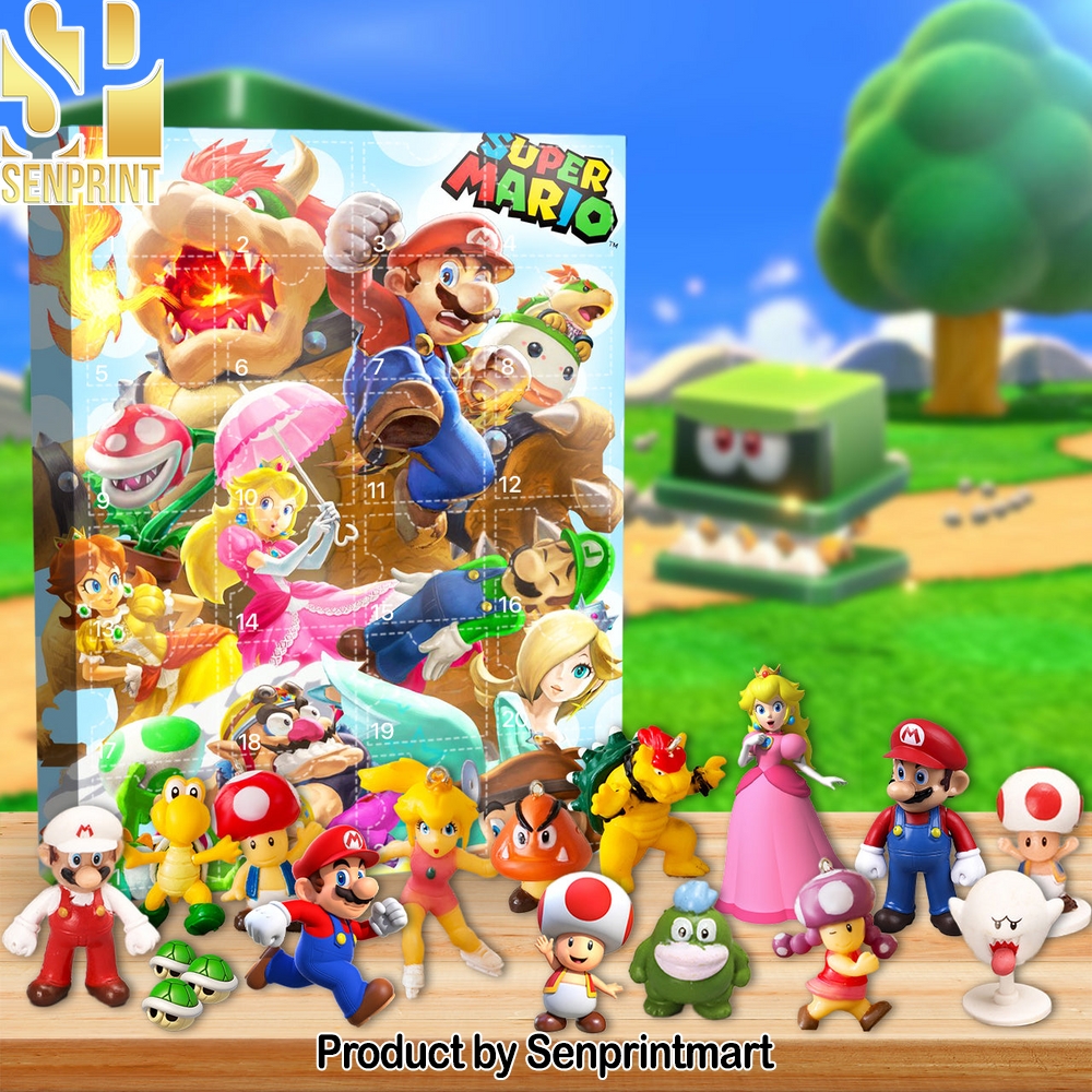 2025 Mario Holiday Countdown Box 2025