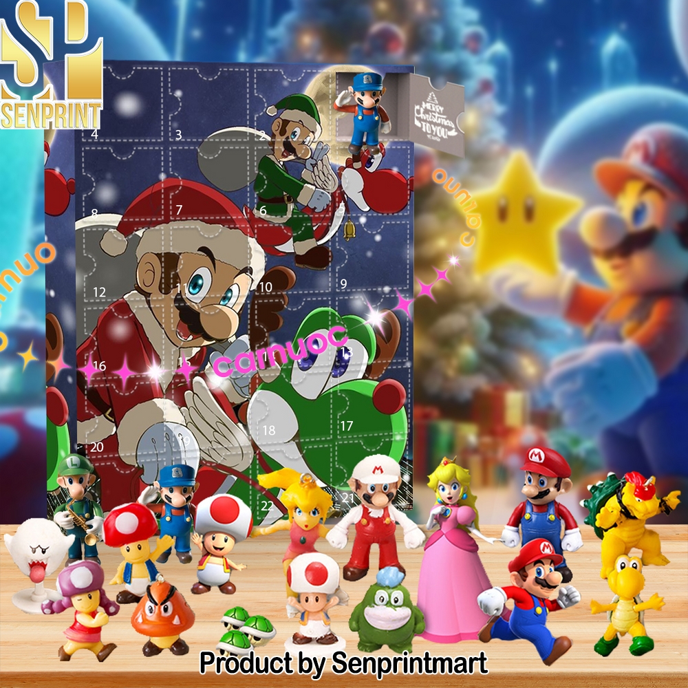 2025 Mario Holiday Surprise Calendar 2025