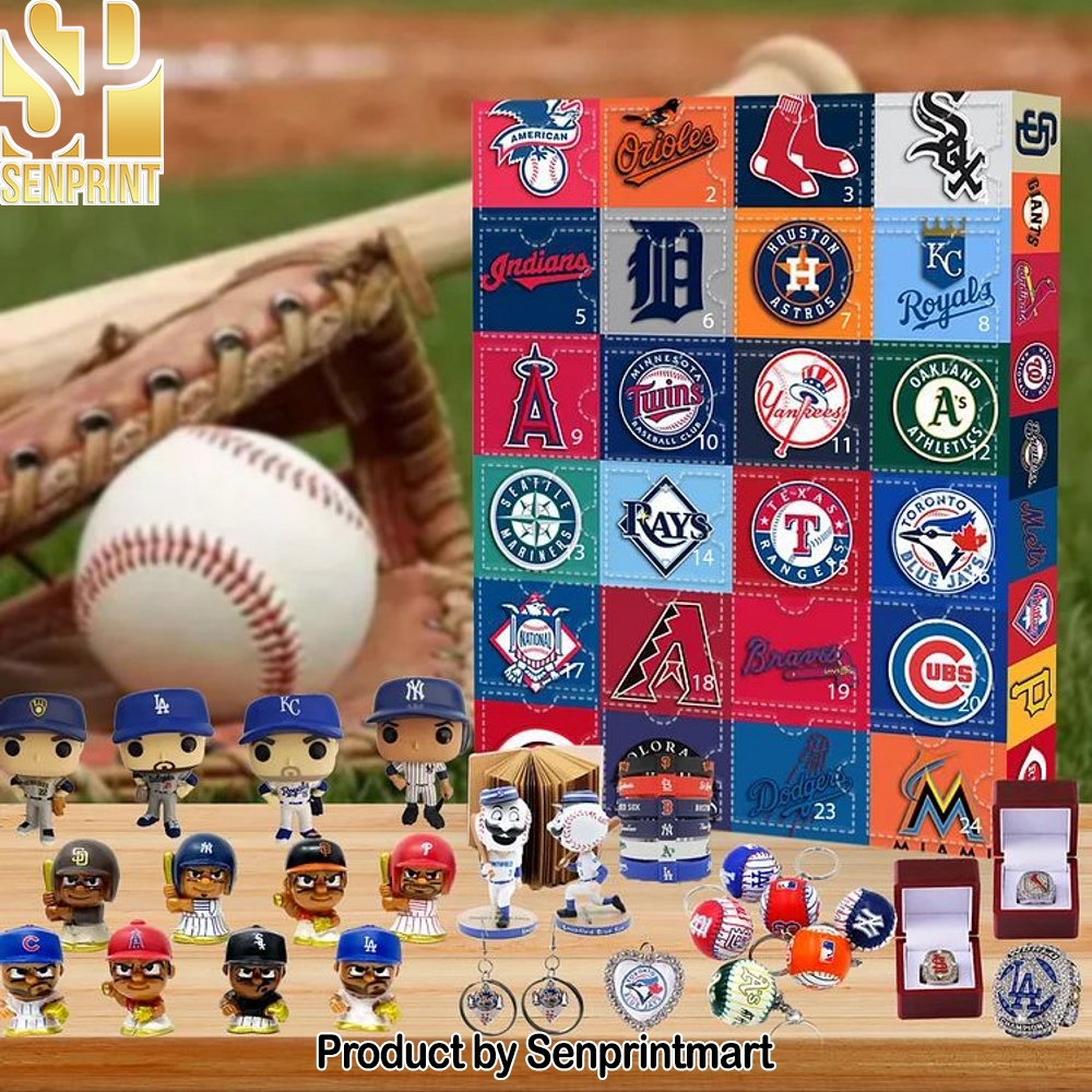 2025 NEW MLB Advent calendar 2025 24 Days of Christmas Box 2025