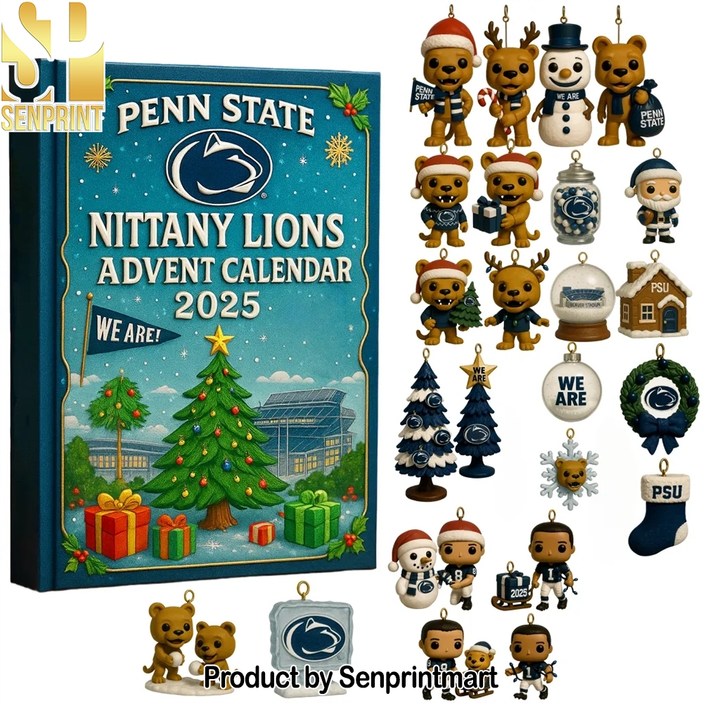 2025 Penn State Nittany Lions Holiday Countdown Box 2025
