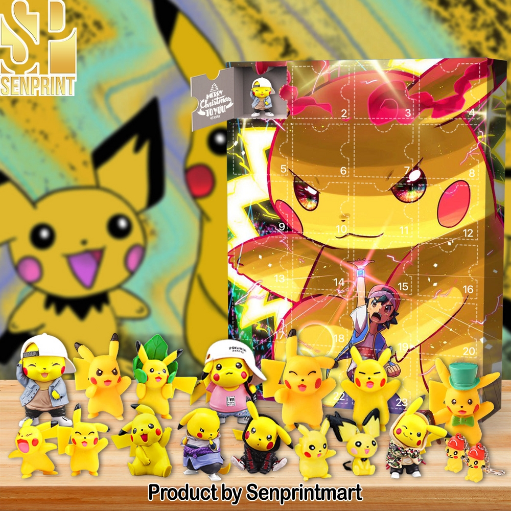 2025 Pikachu 2025 Xmas Countdown Box 2025