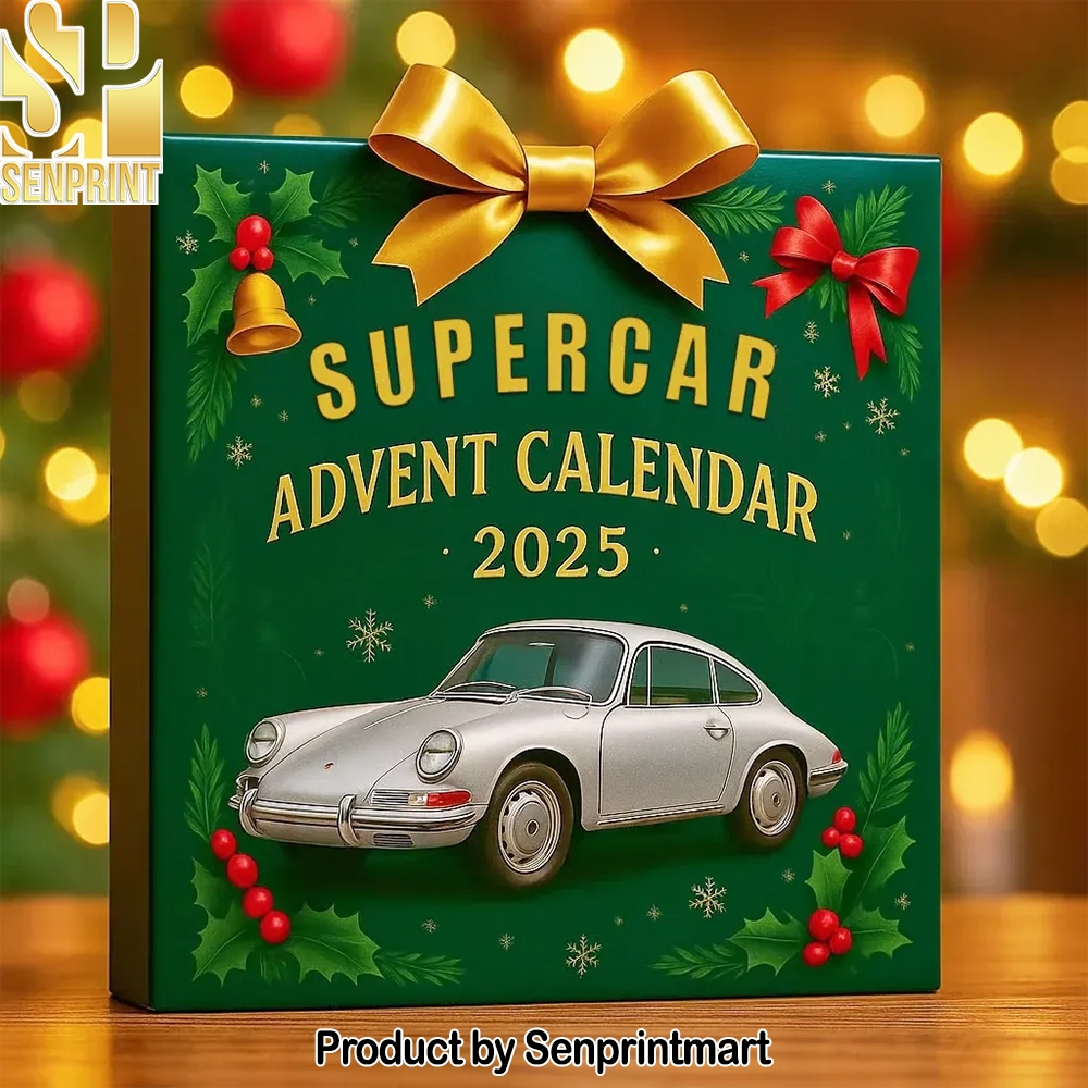 2025 Sports Car Limited Edition Supercar Collectible Model Gift Set Christmas Treat Box 2025