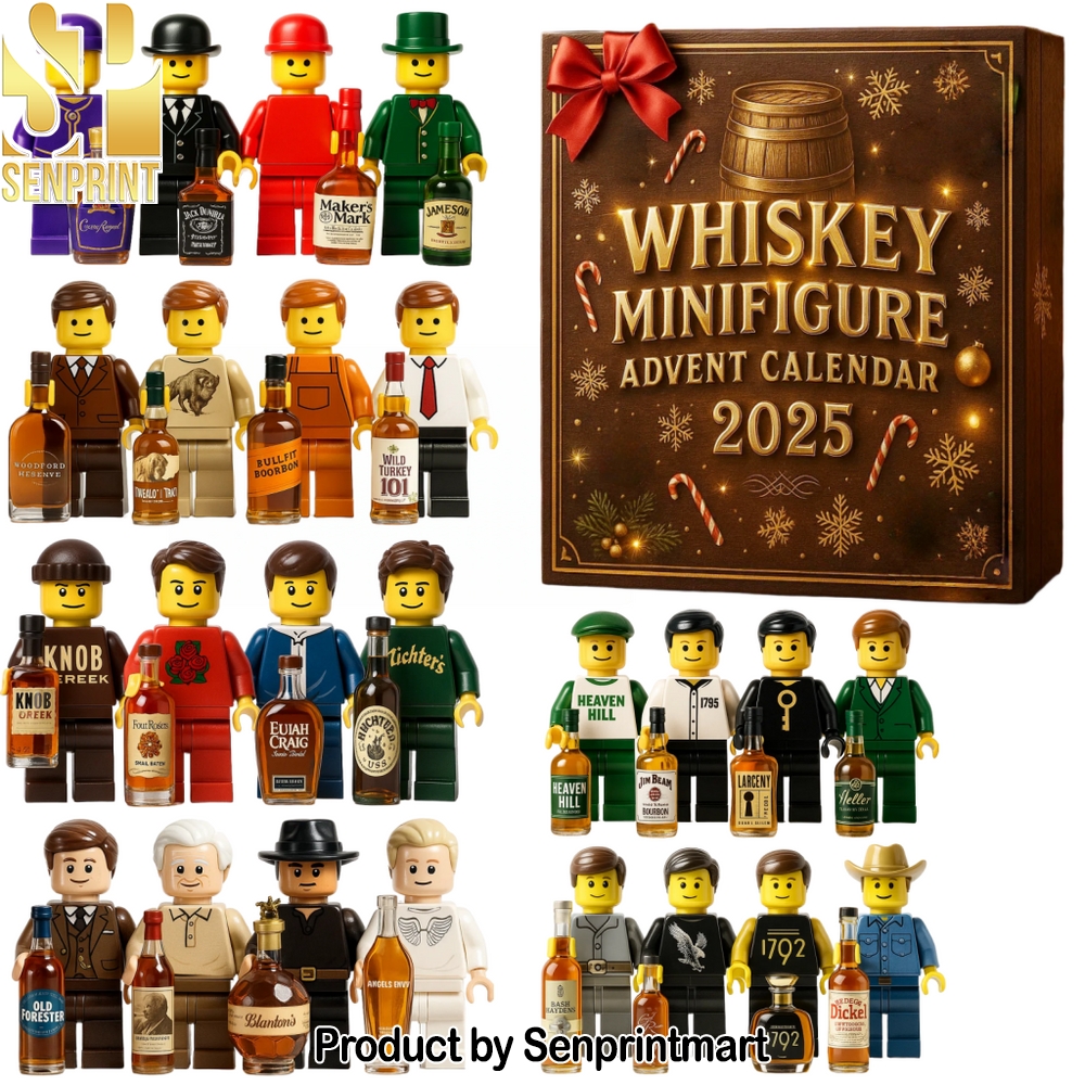 2025 Whiskey Minifigure 2025 Advent Calendar Box 2025