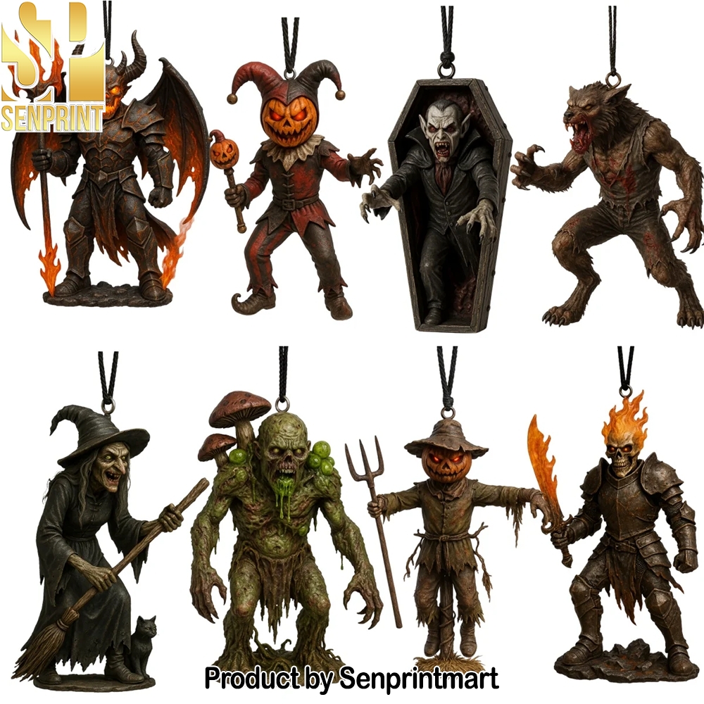 24 Nights Of Horror 24 Mini Horror Figures Collectible Halloween Gift Advent Calendar 2025
