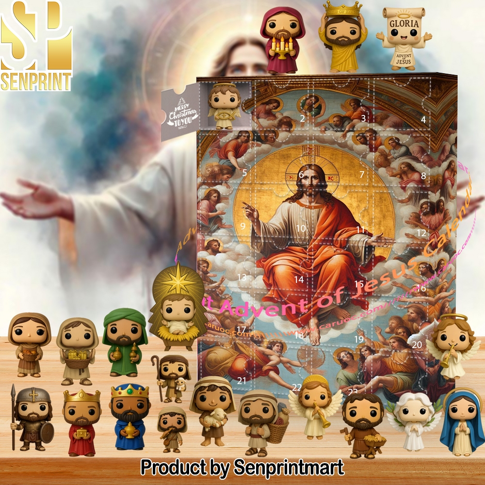 Advent of Jesus Festive Countdown Calendar 2025
