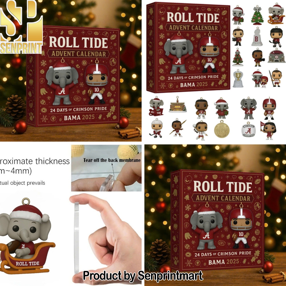 Alabama Crimson Tide 2025 Advent Calendar 2025