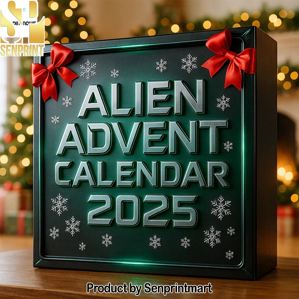 Alien Christmas Countdown Calendar 2025
