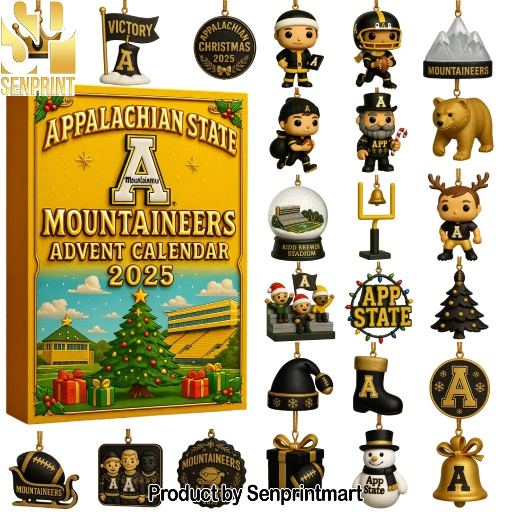 Appalachian State Mountaineers 24 Days of Christmas Box 2025 Appalachian State Mountaineers 24 Days of Christmas Box 2025