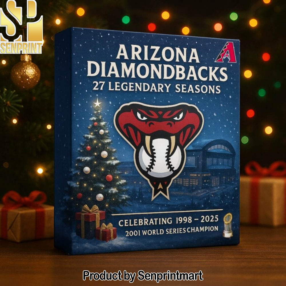 Arizona Diamondbacks 27th Anniversary 2025 Advent Calendar Box 2025 Arizona Diamondbacks 27th Anniversary 2025 Advent Calendar Box 2025