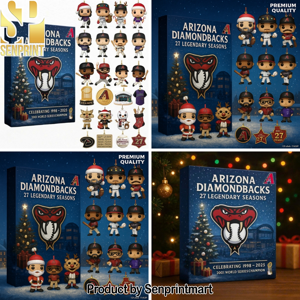 Arizona Diamondbacks 27th Anniversary Christmas Daily Gift Box 2025