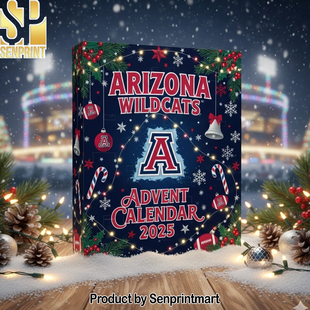Arizona Wildcats Holiday Countdown Box 2025