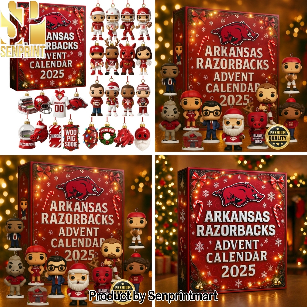 Arkansas Razorbacks Countdown Gift Set 2025