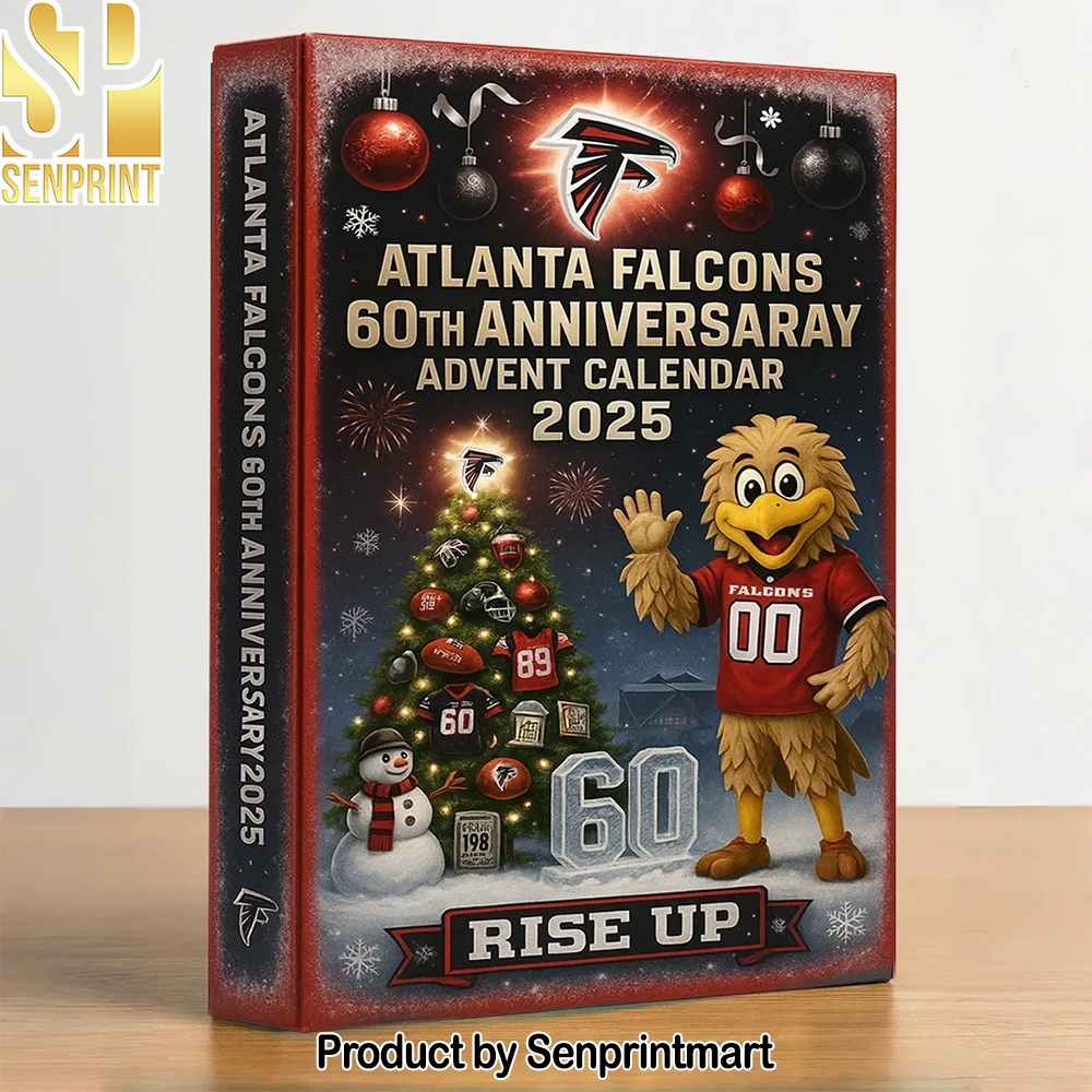 Atlanta Falcons 60Th Anniversary Christmas Gift Calendar 2025 Atlanta Falcons 60Th Anniversary Christmas Gift Calendar 2025
