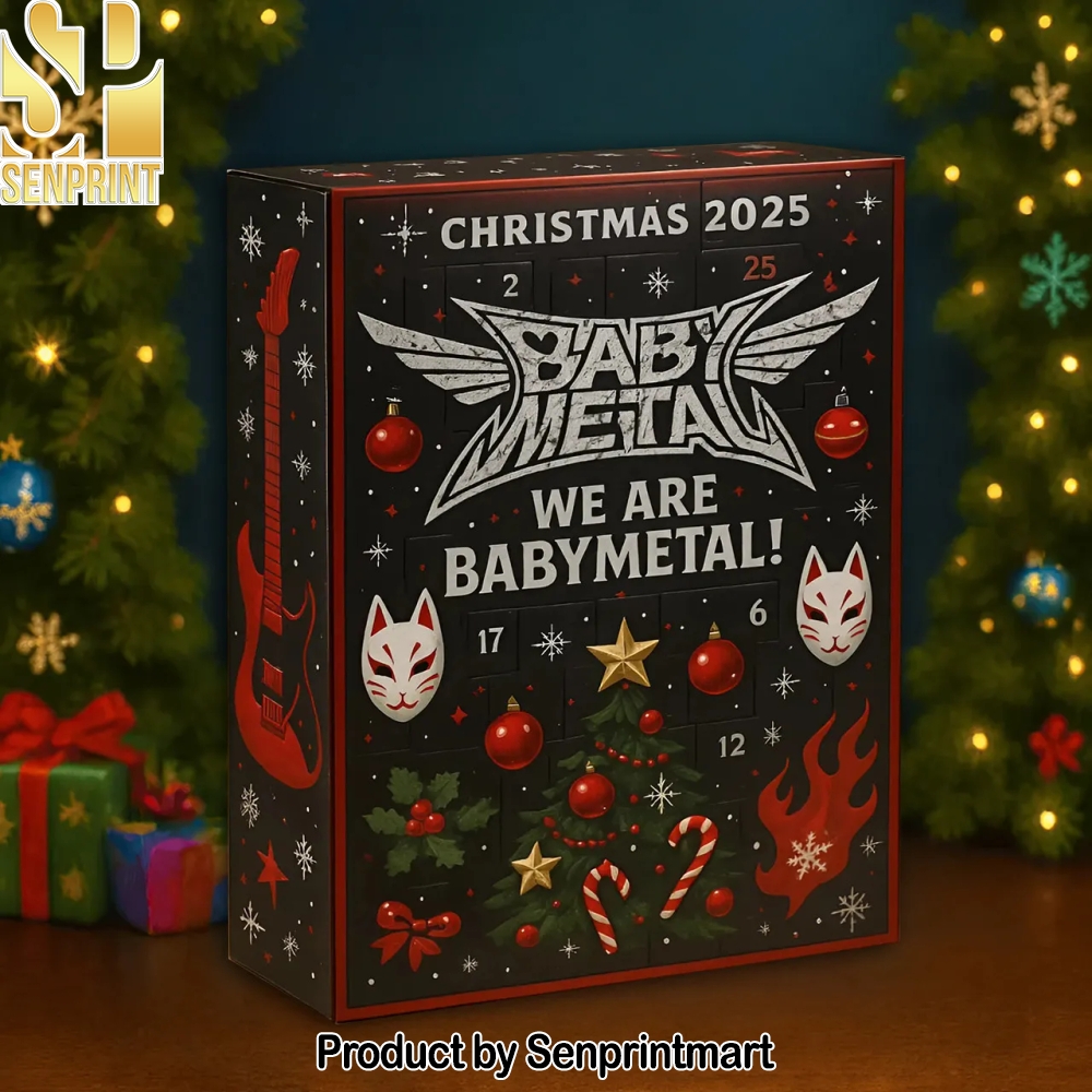 Babymetal Calendar 2025 Christmas Countdown Calendar 2025