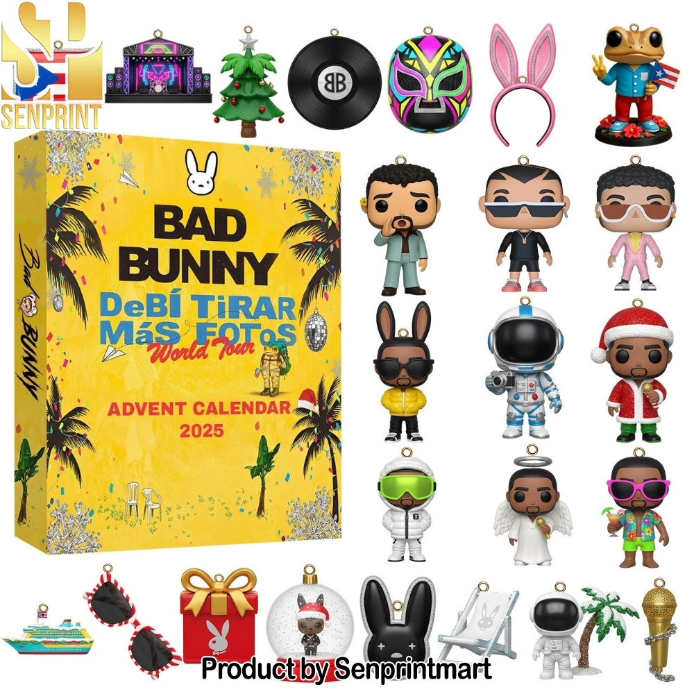 Bad Bunny Debi Tirar Mas Fotos 2025 Advent Calendar 2025