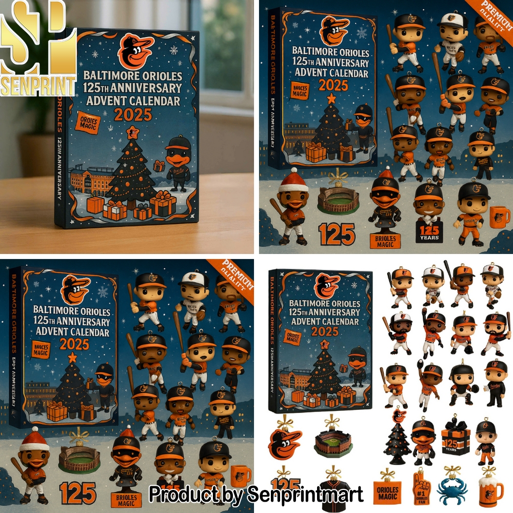Baltimore Orioles 125th Anniversary Christmas Surprise Box 2025