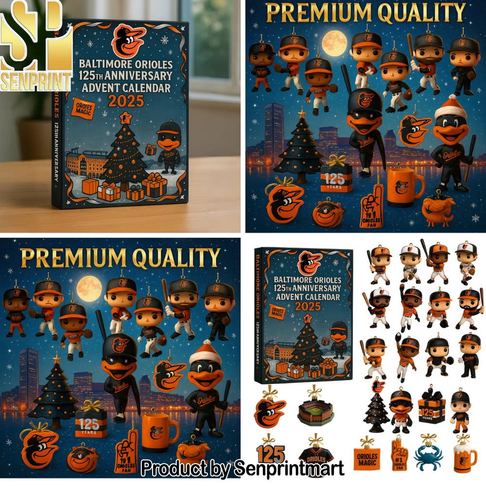 Baltimore Orioles Holiday Gift Box 2025