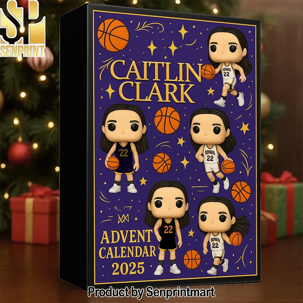 Basketball Caitlin Clark Christmas Countdown Calendar 2025 Basketball Caitlin Clark Christmas Countdown Calendar 2025