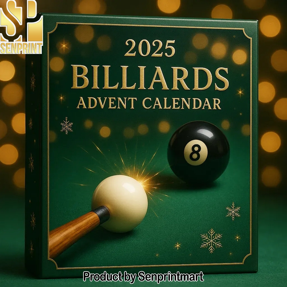 Billiards Themed Pool Ball And Snooker Christmas Gift Set Countdown to Christmas Box 2025 Billiards Themed Pool Ball And Snooker Christmas Gift Set Countdown to Christmas Box 2025