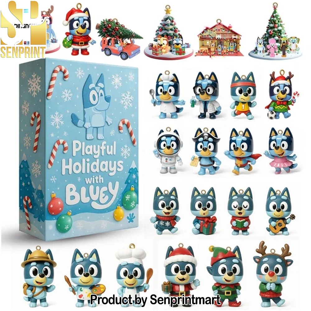 Bluey Playful Holiday With Bluey Christmas Mystery Box 2025