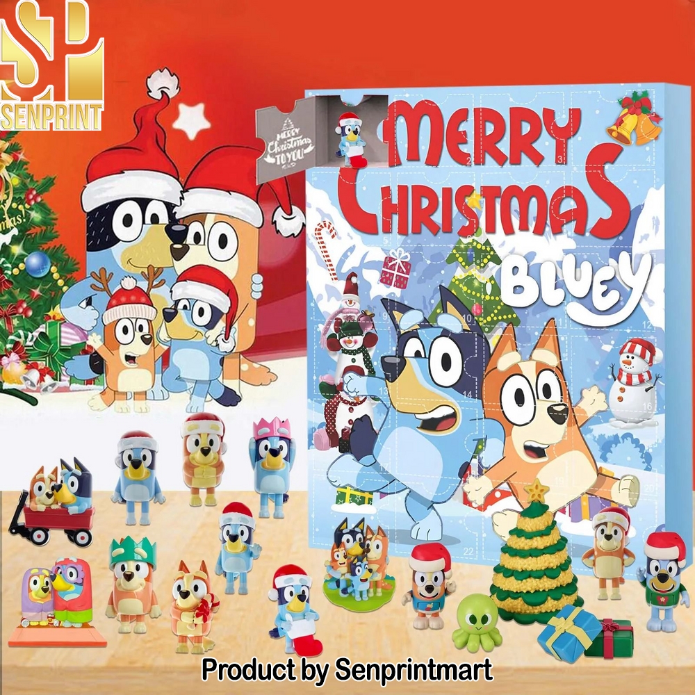 Bluey Xmas Countdown Box 2025