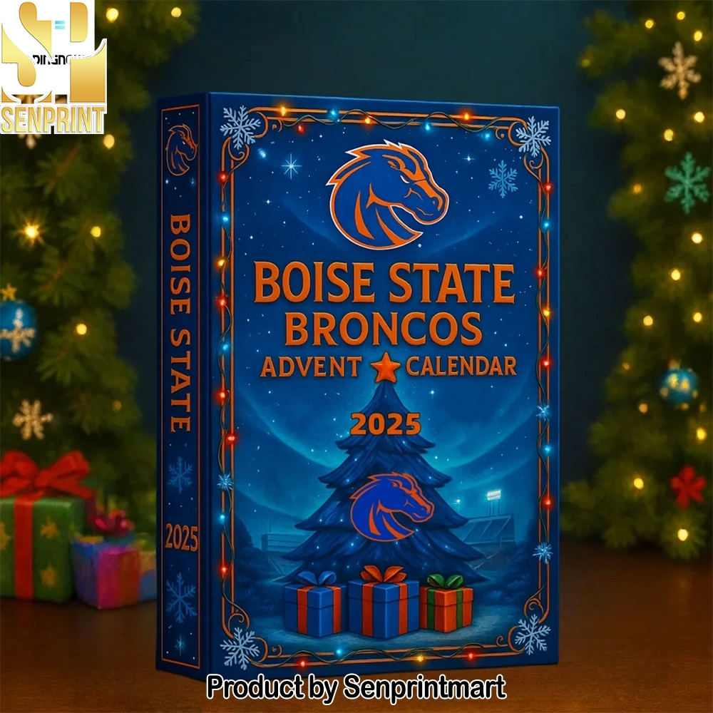 Boise State Broncos Football 24 Days of Christmas Box 2025
