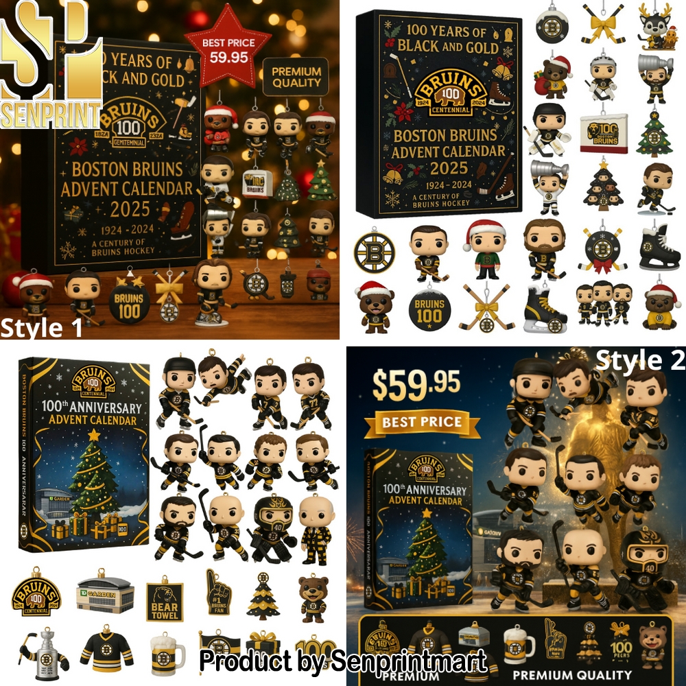 Boston Bruins Xmas Countdown Box 2025