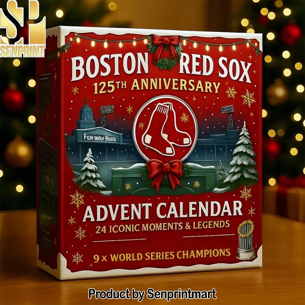 Boston Red Sox 125Th Anniversary Countdown Gift Set 2025
