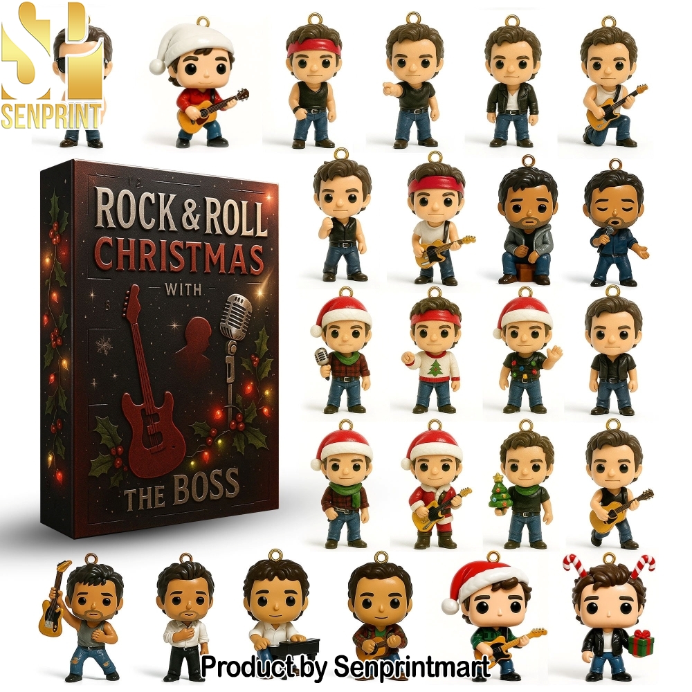 Bruce Springsteen Rock And Roll Christmas 24 Days of Christmas Box 2025