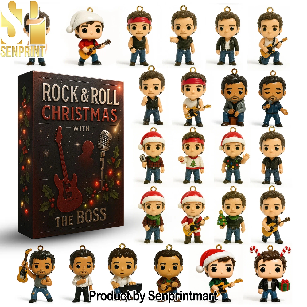 Bruce Springsteen Rock and Roll Christmas with The Boss 2025 Advent Calendar 2025