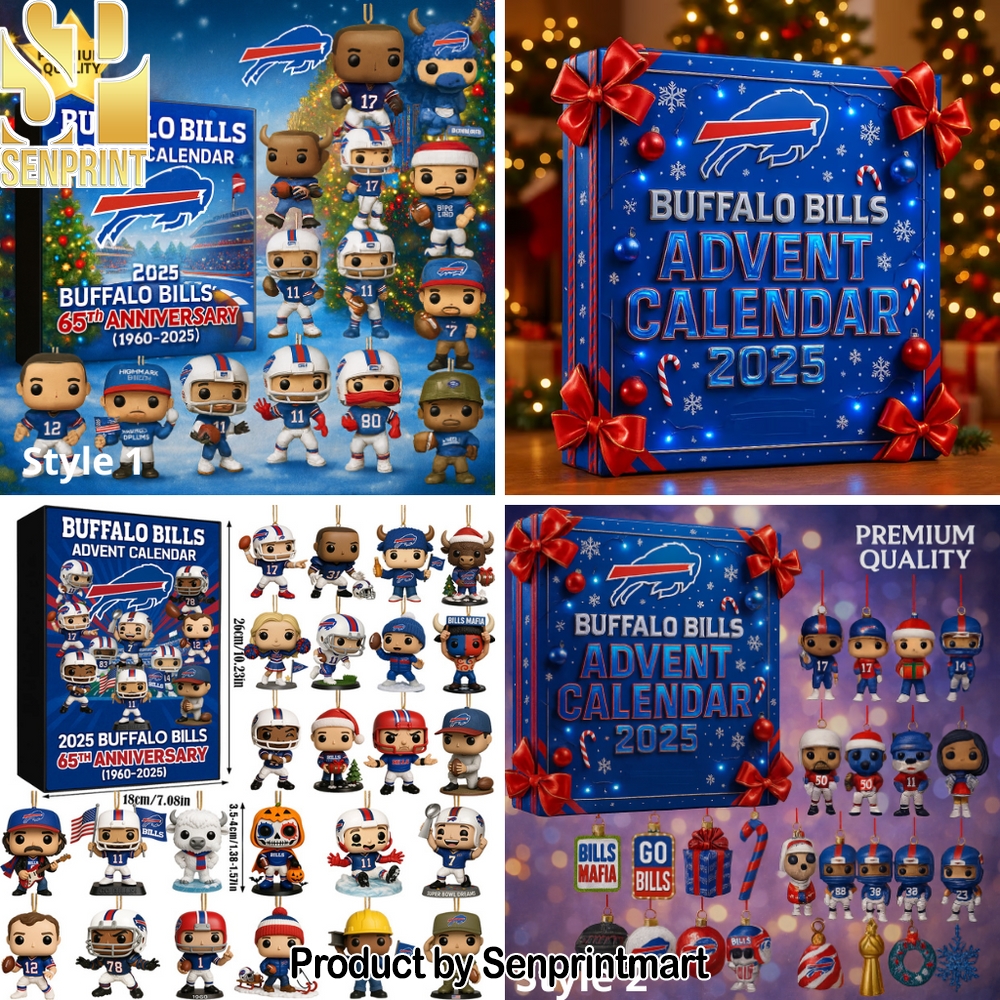 Buffalo Bills 65th Anniversary Christmas Daily Gift Box 2025