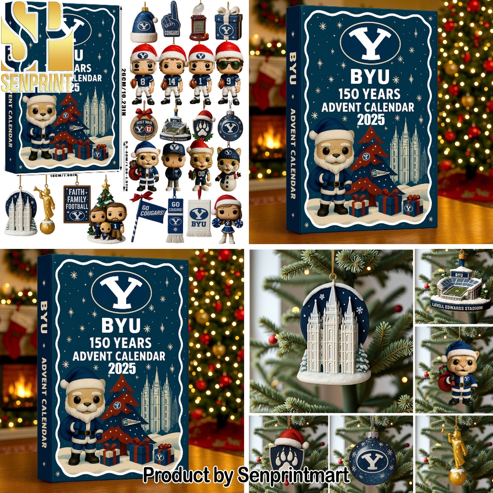 BYU Cougars Football Advent Calendar 2025