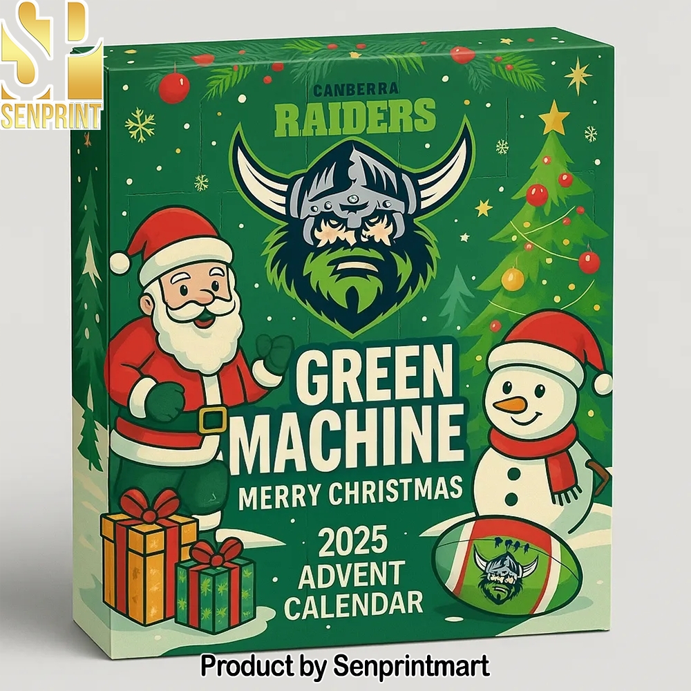 Canberra Raiders Holiday Countdown Box 2025