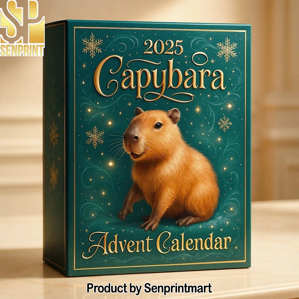 Capybara Holiday Surprise Calendar 2025